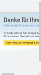 Mobile Screenshot of hebamme-ehlen.de